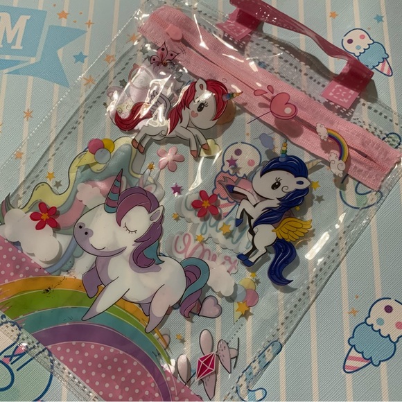 Pink Unicorn Themed Stationery Set - Picture 3 of 13